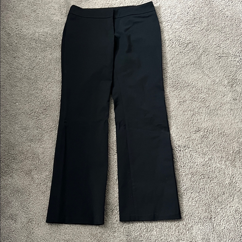 Elegant Black Boot Cut Women's Pants